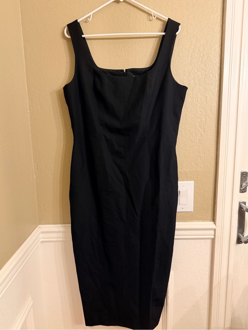 Christian Lacroix Black Sleeveless Sheath Dress